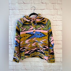 🔥 Billabong Go Outdoors Pullover Fleece Hoodie Womens Size Medium